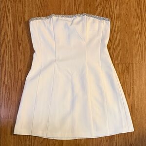 Selfie Leslie White Mini Dress